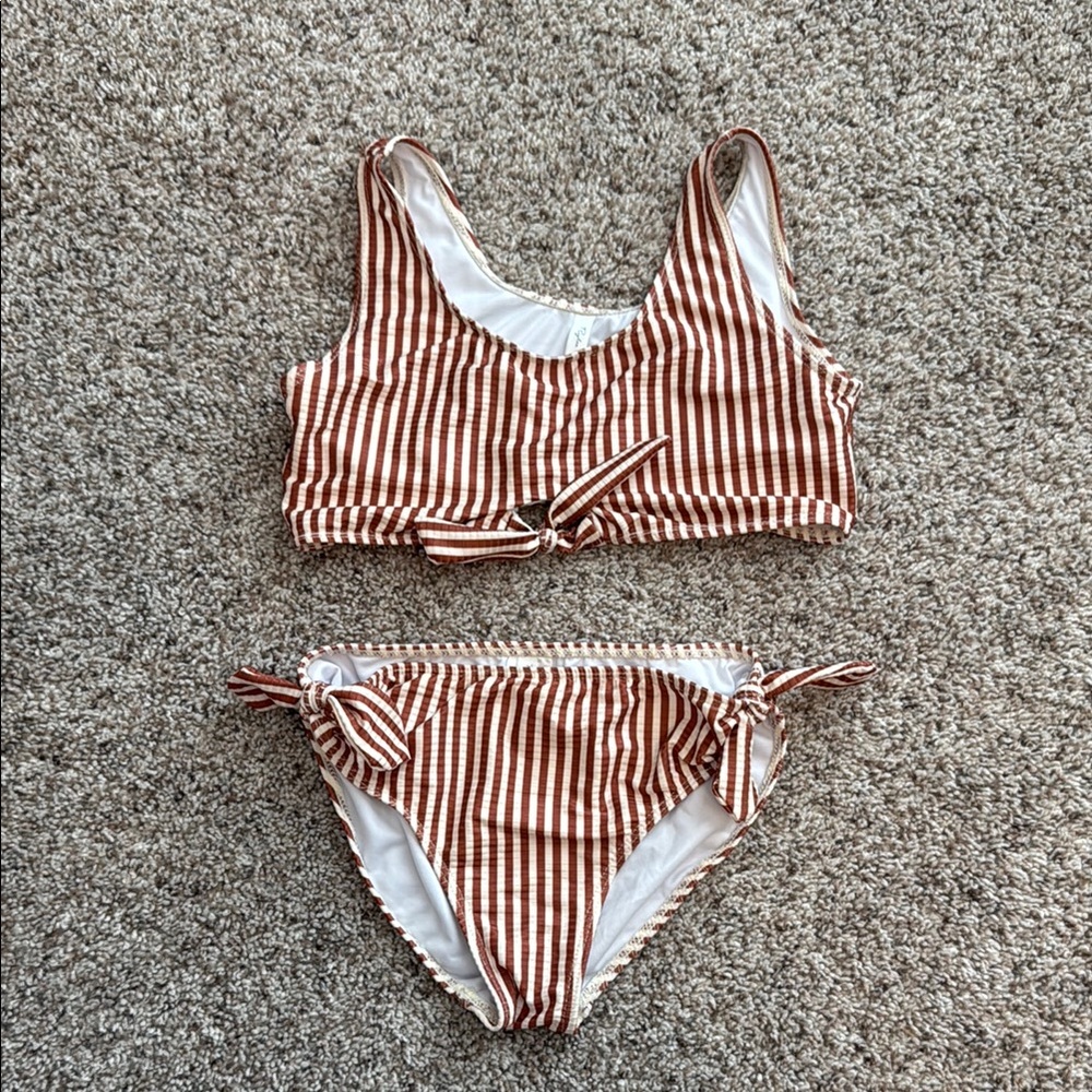 Striped Bikini Set